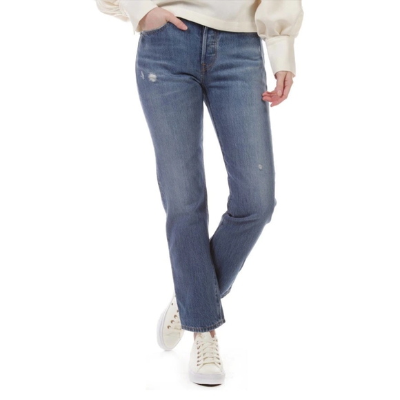 Levi's Denim - Levi's 501 Orig Fit High Rise, Straight Leg Jean